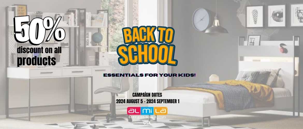 Almila USA Back to School Campaign