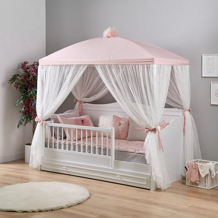  Almila™ Lora Toddler Bed Sofa Canopy - furniture - kids furniture - teen furniture - USA - bed - sofa