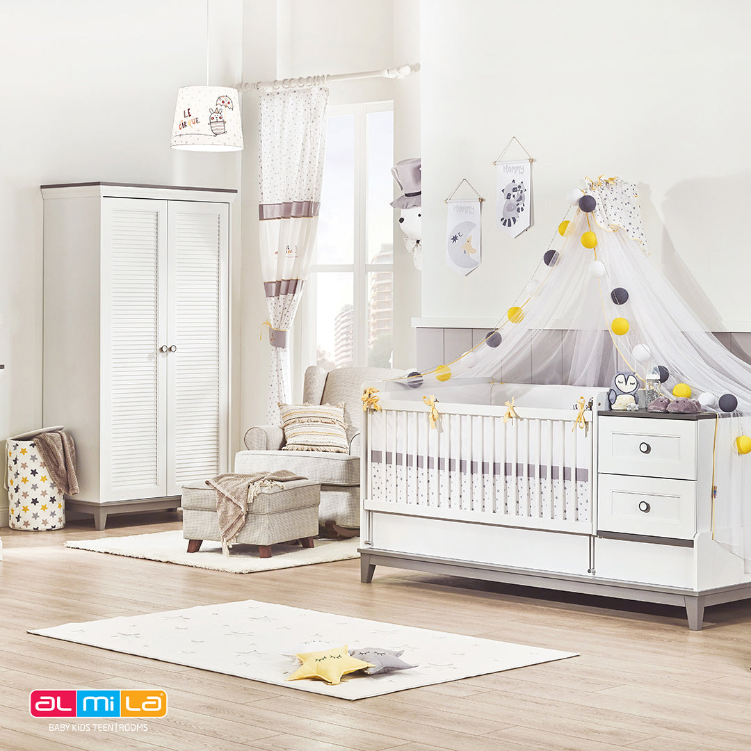 Almila™ Unimodel Toddler Bed Safety Fence - Furniture-kids furniture- teen furniture-usa