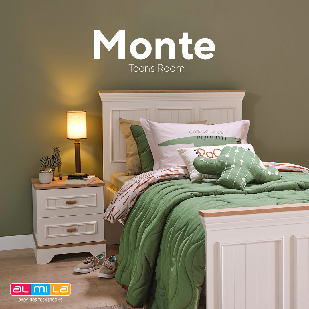 Almila™ Monte Bed Frame 38”*75” Furniture, Kids Furniture, Teen Furniture-