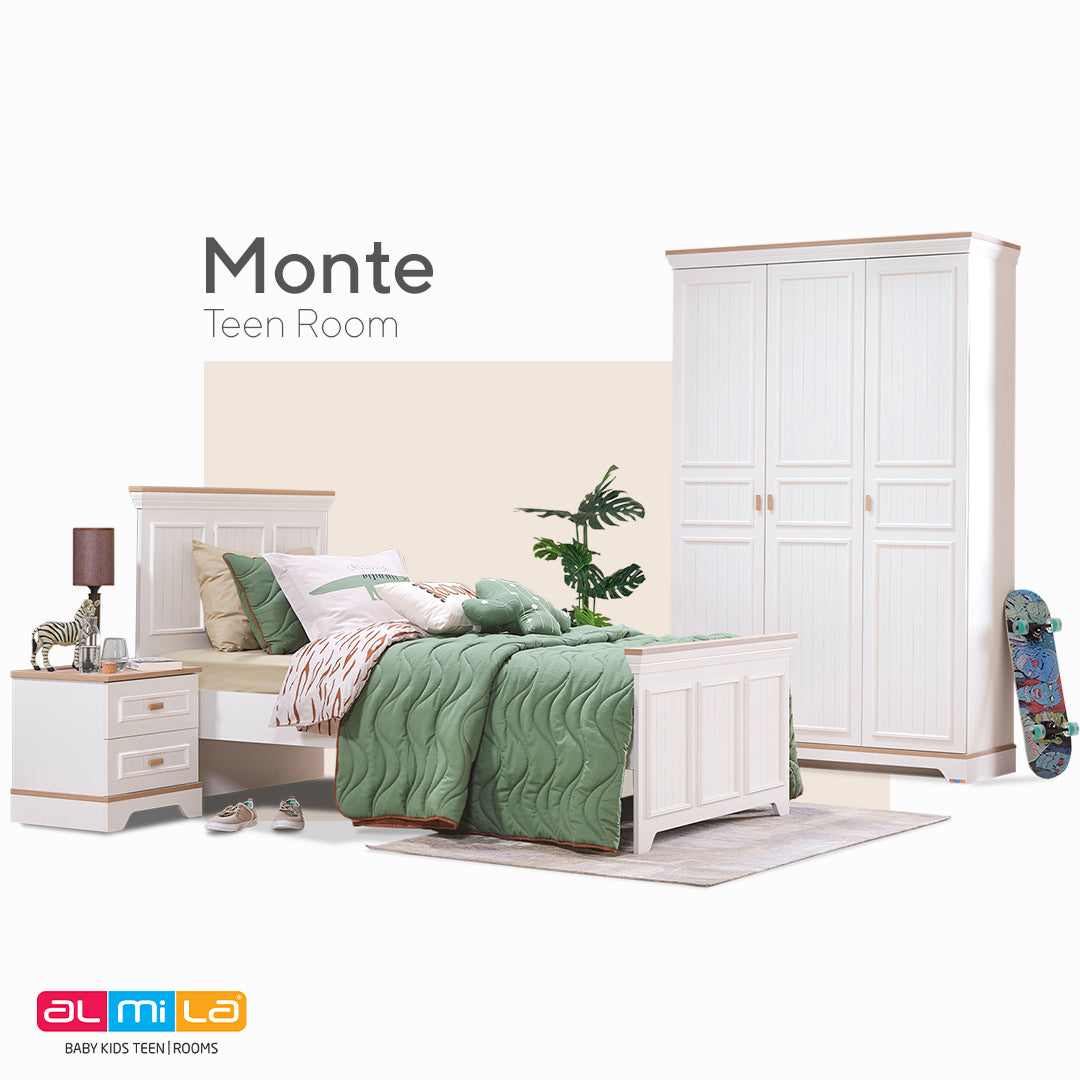 Almila™ Monte Bed Frame 38”*75” Furniture, Kids Furniture, Teen Furniture-