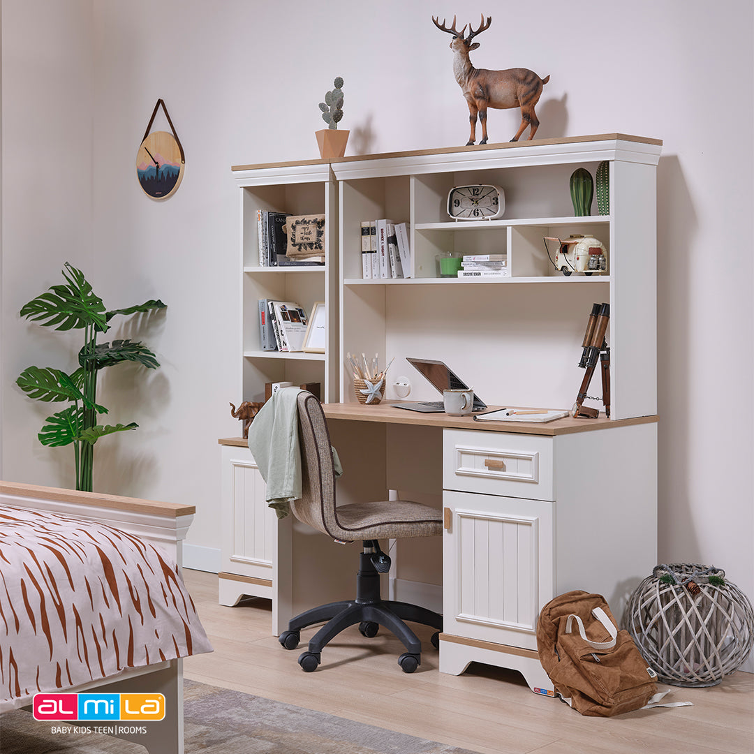  Almila™ Monte Study Desk - Kids Furniture - Teen Furniture - US - Study Desk - Desk