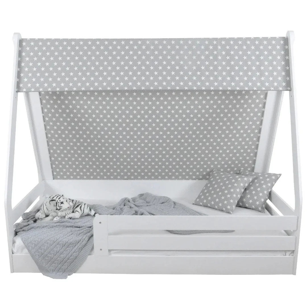 Almila™ Unimodel Montessori Tent & Pillow Gray - furniture - kids furniture - teen furniture - USA - pillow