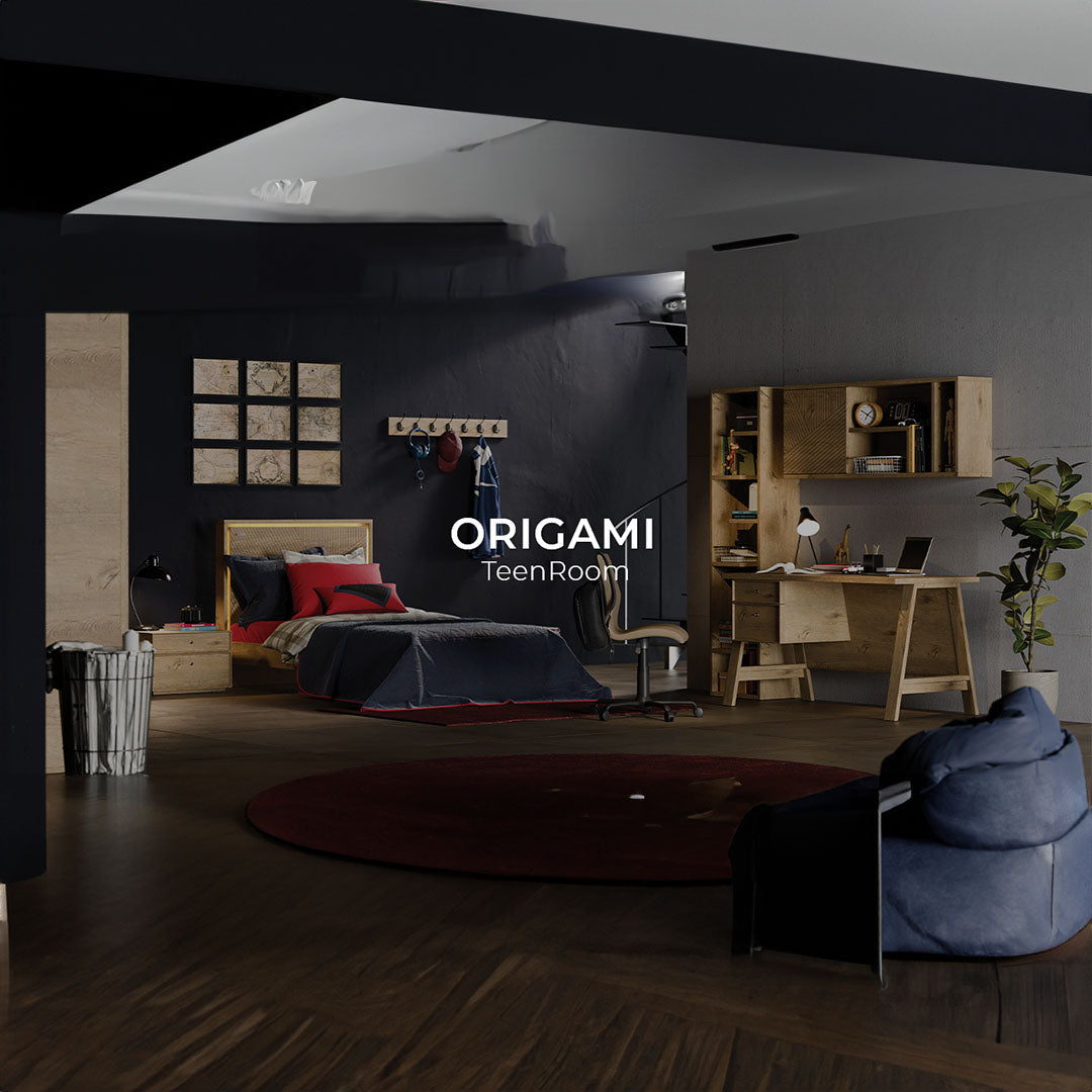 Estructura de cama Lite Almila™ Origami de 38"x75"