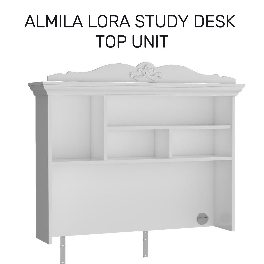 Almila™ Lora Study Desk Top Unit - Kids Furniture - Teen Furniture - US - Study Desk Top Unit - Desk Top Unit