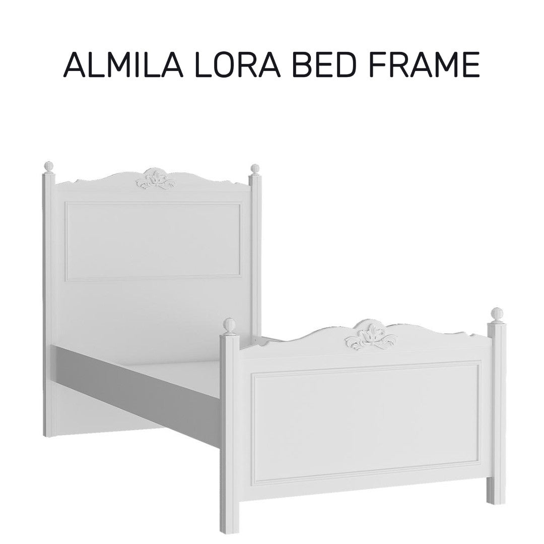 Almila™ Lora 38"x75" Bed Frame - furniture - kids furniture - teen furniture - USA - bed frame