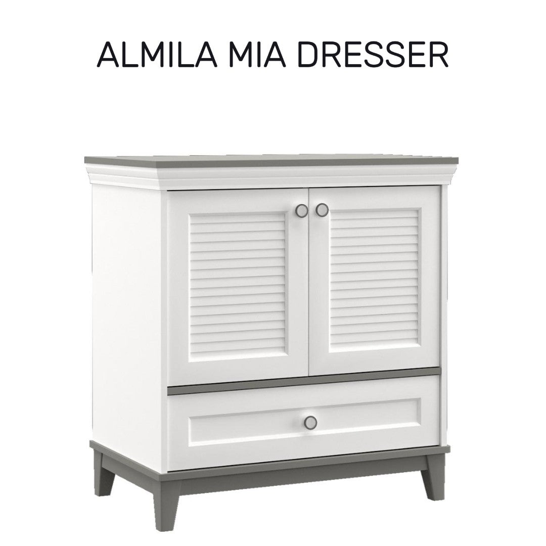 Almila™ Mia Dresser U - furniture - kids furniture - teen furniture - USA – dresser