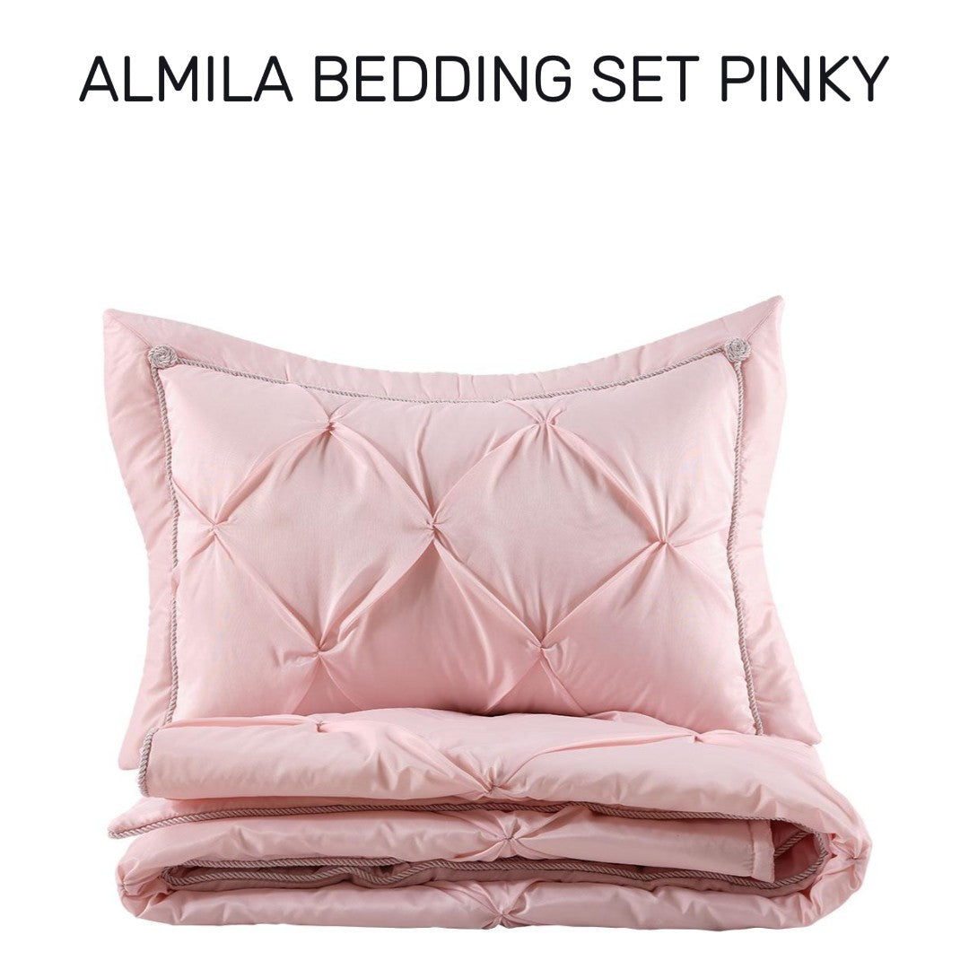 Almila™ Bedding Set Pinky - furniture - kids furniture - teen furniture - USA - bedding set