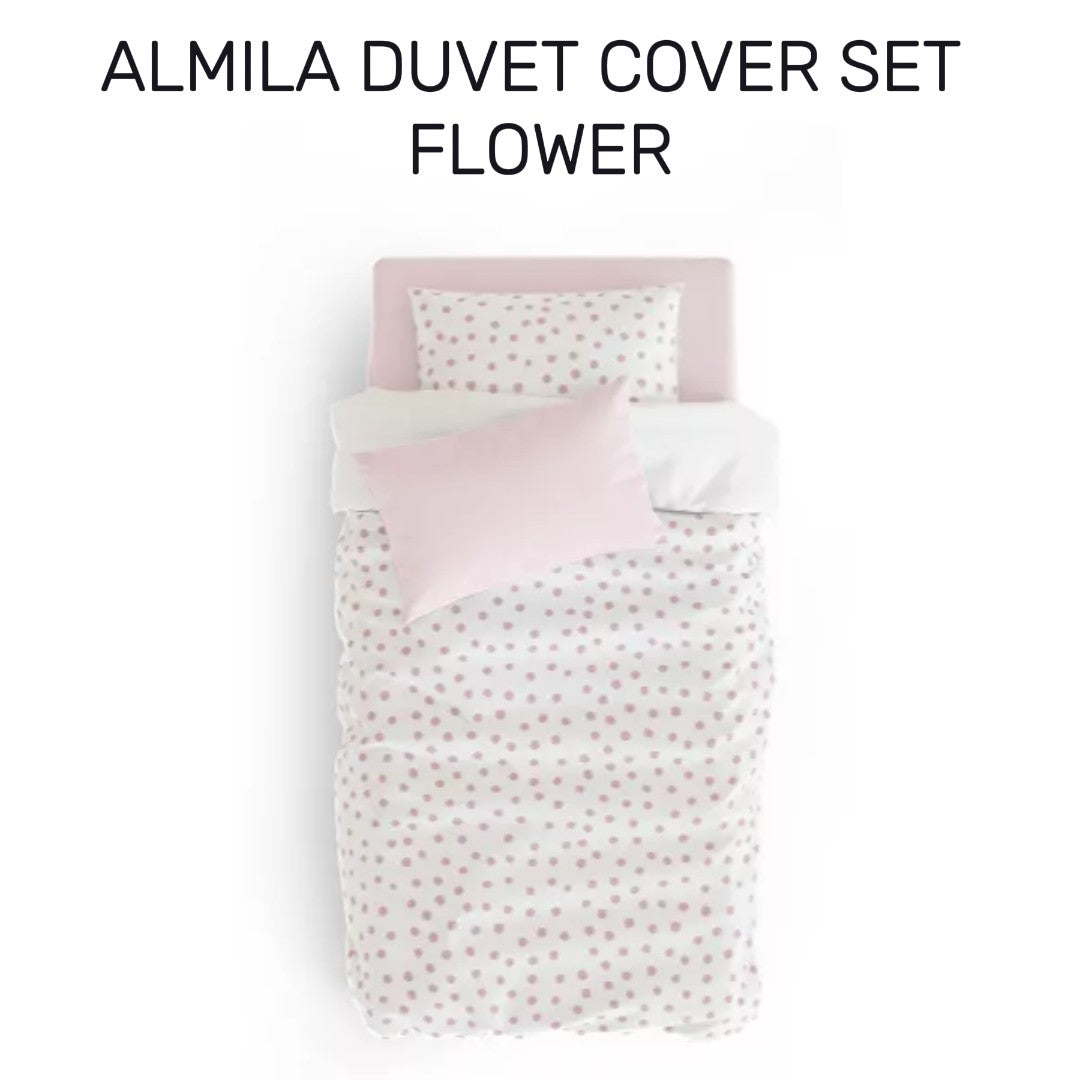 Almila™ Duvet Cover Set Flower Furniture, Kids Furniture, Teen Furniture-