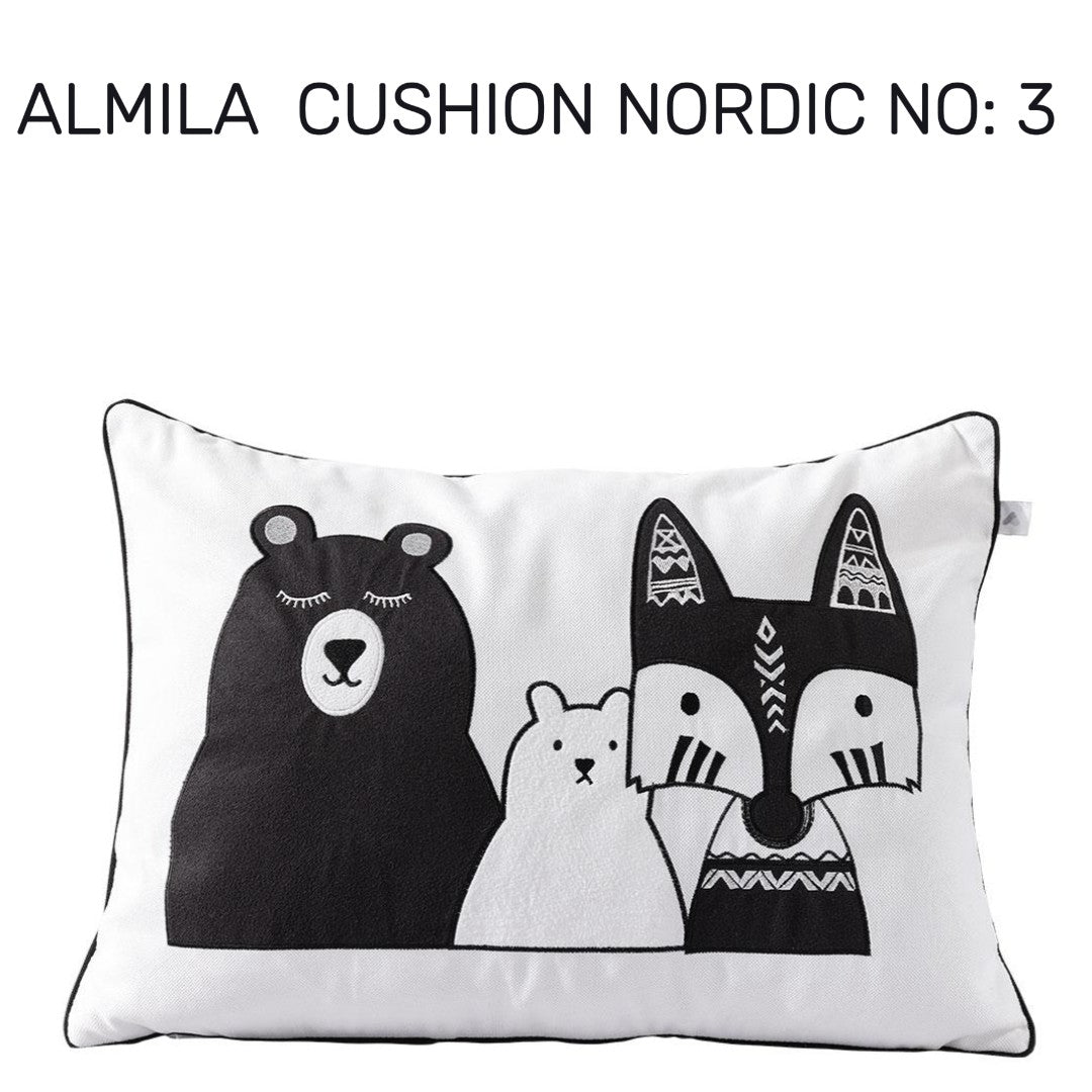 Almila™ Cushion Nordic No:123456 - furniture - kids furniture - teen furniture - USA – pillow