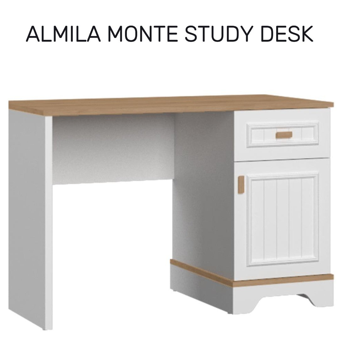  Almila™ Monte Study Desk - Kids Furniture - Teen Furniture - US - Study Desk - Desk