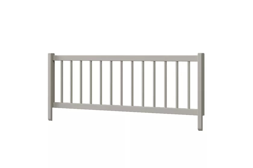 Almila™ Unimodel Toddler Bed Safety Fence Single U Cream - furniture - kids furniture - teen furniture - USA - toddler