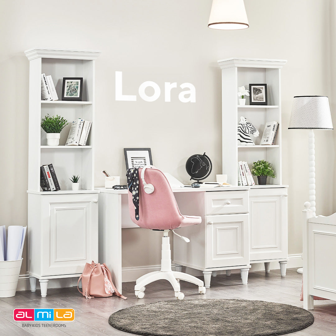 Almila™ Lora Study Desk - Kids Furniture - Teen Furniture - US - Study Desk – Desk