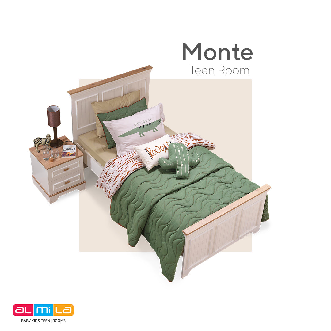 Almila™ Monte Bed Frame 38”*75” Furniture, Kids Furniture, Teen Furniture-